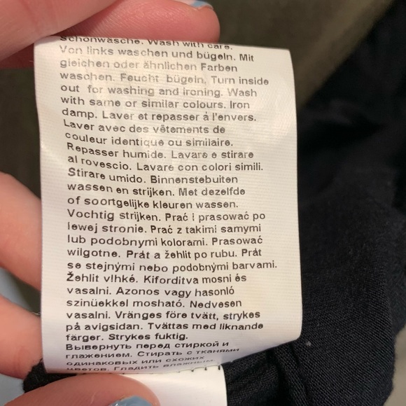 Venus. Medium. Army green and black with faux leather waste. Asymmetrical skirt. - Picture 7 of 9